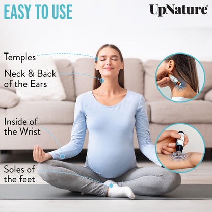 UpNature Peppermint Essential Oil Roll-On - Pregnancy Nausea Relief