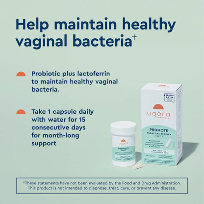 Uqora Complete Regimen: Flush, Defend & Promote for Urinary Health