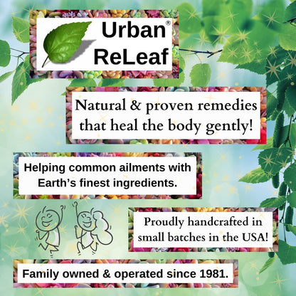 Urban ReLeaf Chemo Relief Aromatherapy Inhaler – 100% Natural Essential Oils (Drug-Free)