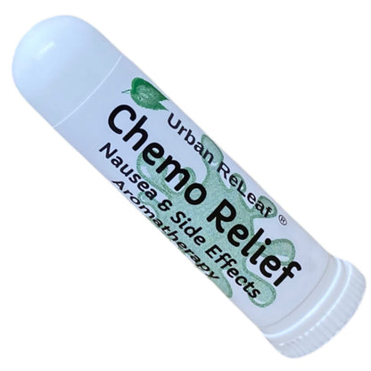 Urban ReLeaf Chemo Relief Aromatherapy Inhaler – 100% Natural Essential Oils (Drug-Free)