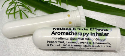 Urban ReLeaf Chemo Relief Aromatherapy Inhaler – 100% Natural Essential Oils (Drug-Free)