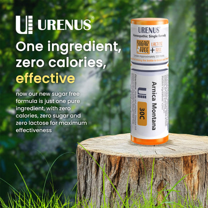 Arnica Montana 30C Sugar Free Lactose Free Homeopathic Remedy - 110 Pellets | Urenus