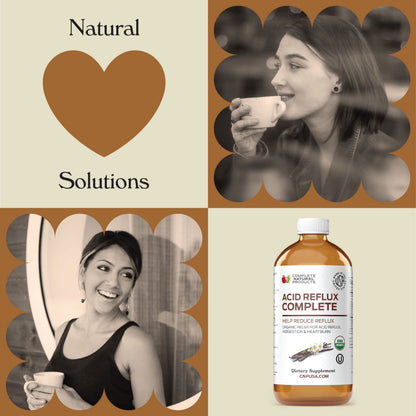 Acid Reflux Complete 8oz – Organic Liquid Heartburn Relief | Complete Natural Products