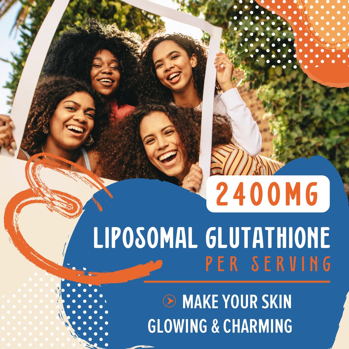 2400mg Liposomal Glutathione with Vitamin C, Milk Thistle & Alpha-Lipoic Acid | 60 Softgels