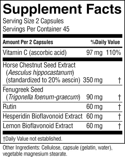 Nature's Sunshine Vari-Gone - 90 Capsules for Veins & Circulation
