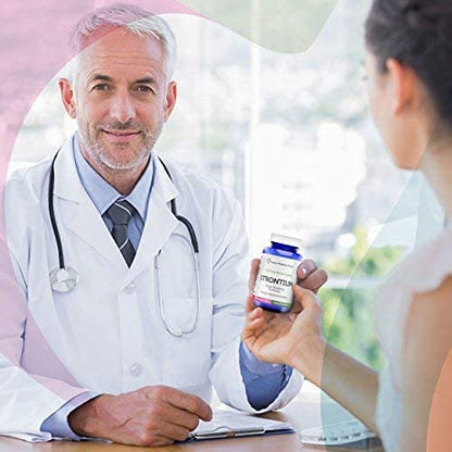 #1 Strontium Bone Health Supplement - Doctor Recommended Worldwide - 90 Veggie Caps Made in USA
