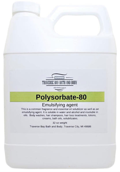 Polysorbate 80 32oz – T-MAZ 80 Tween 80 Surfactant & Emulsifier, Made in USA