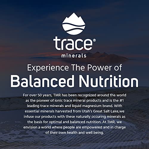 Trace Minerals Power Pak Multivitamin & Multimineral Packets – Acai Berry Flavor, Electrolyte Support, 1200 mg Vitamin C, 70+ Minerals, 90 Packets