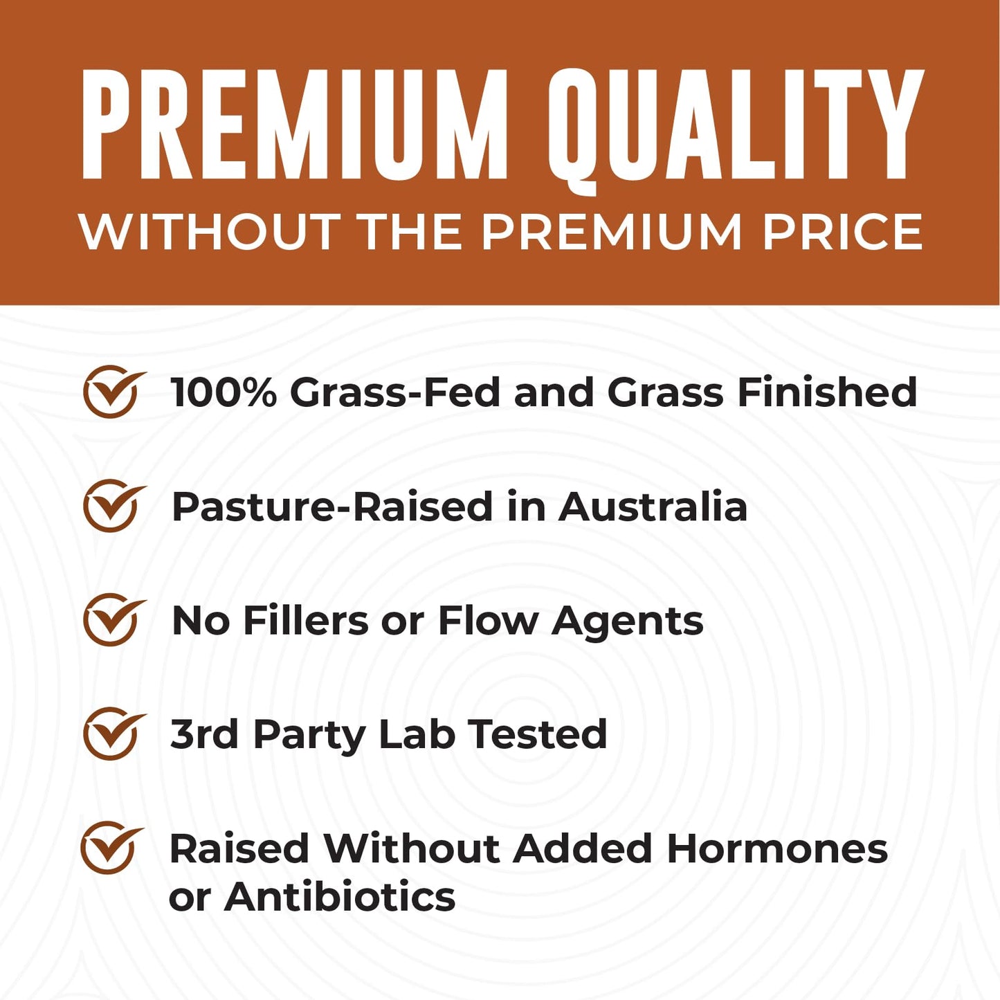 USDA Organic Beef Liver Capsules – Grass-Fed & Pasture-Raised in Australia | 180 Capsules