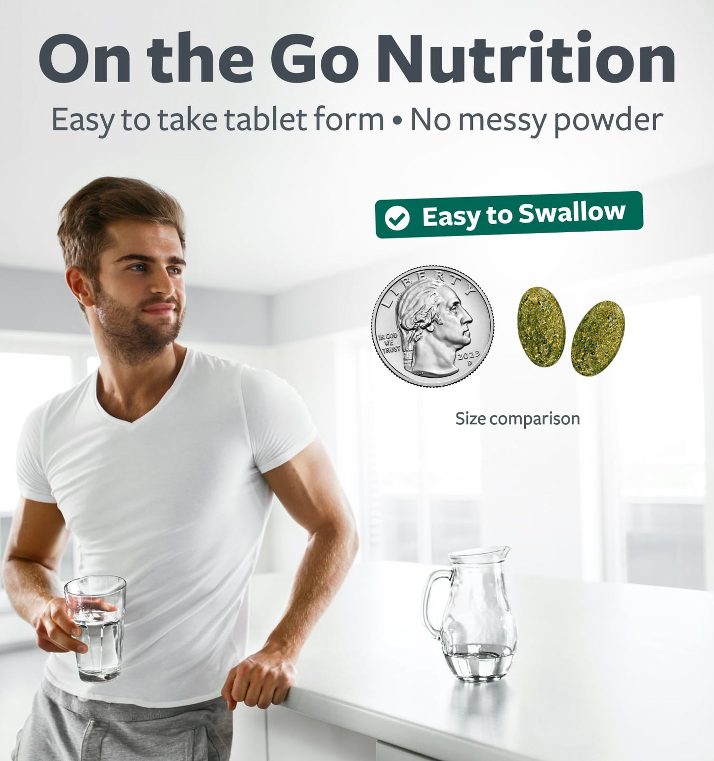 USDA Organic Super Greens – 28 Superfoods for Adults | Vegan & Non-GMO