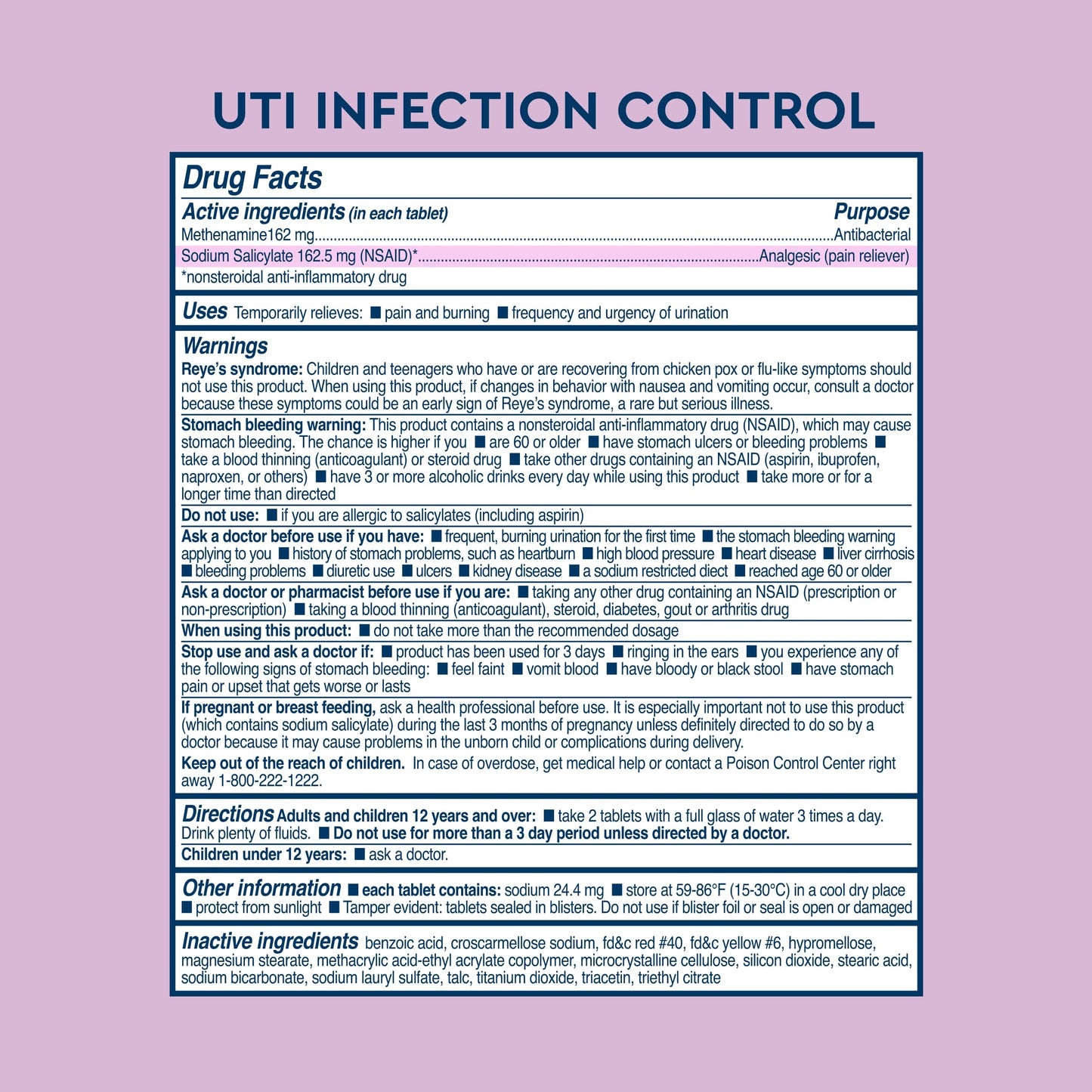 Uqora UTI Emergency Kit 2-Pack – Test Strips, Pain Relief & Infection Control