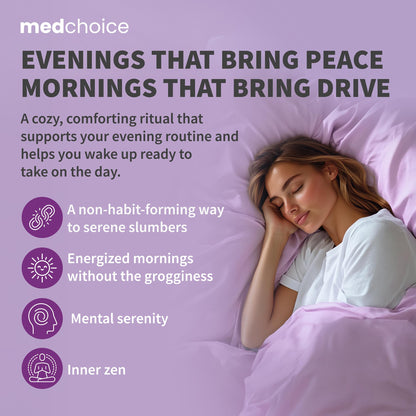 MEDCHOICE 12-in-1 Melatonin Sleep Capsules – 5 mg Melatonin & 500 mg Magnesium Glycinate (90ct, Pack of 3)