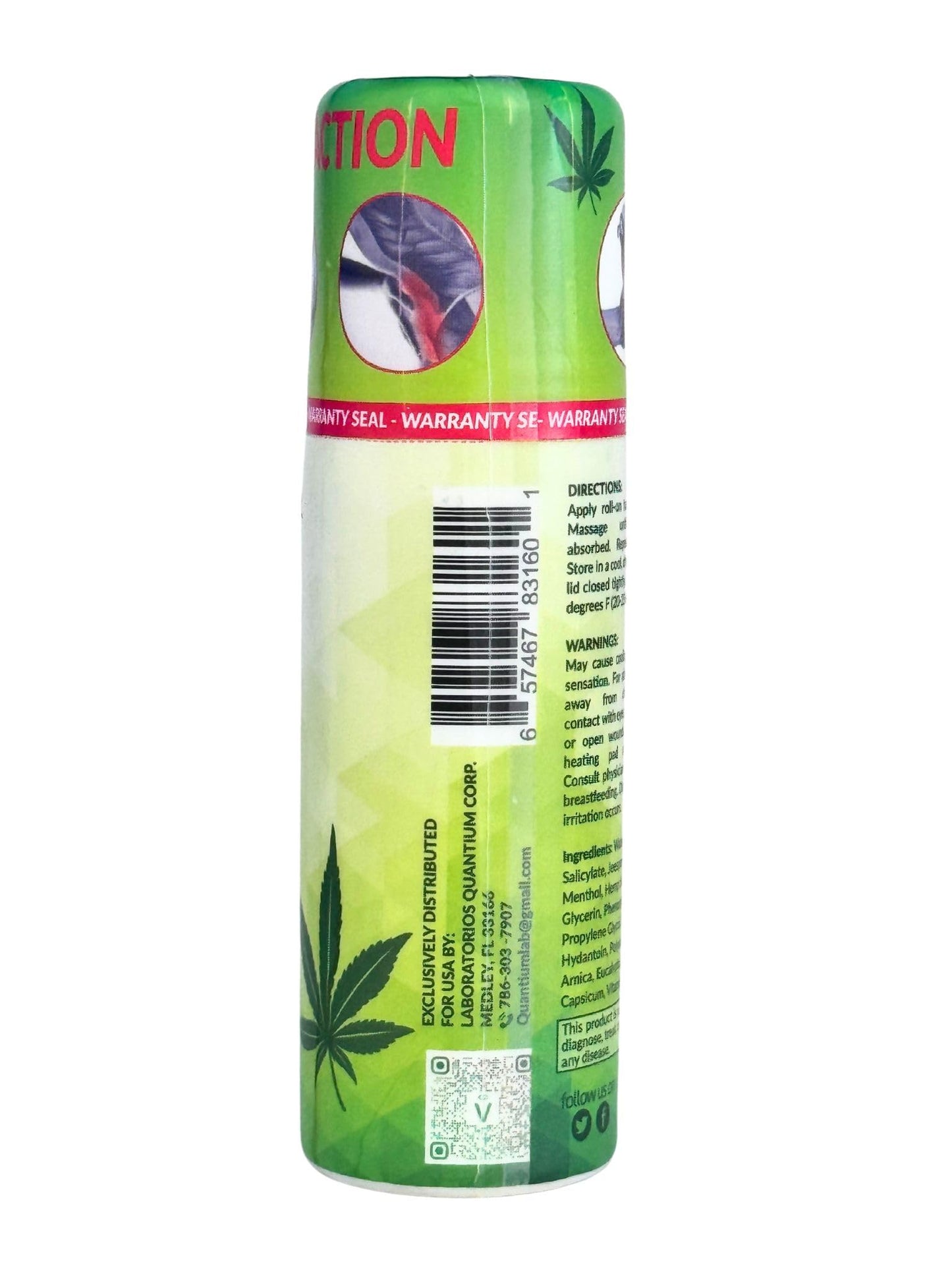 Valtrum Santo Remedio® - with Hemp Seed Oil, Fast and Effective Relief. External use with Powerful Action, Whose Effects are perceived Within 40 Seconds of Being Used.