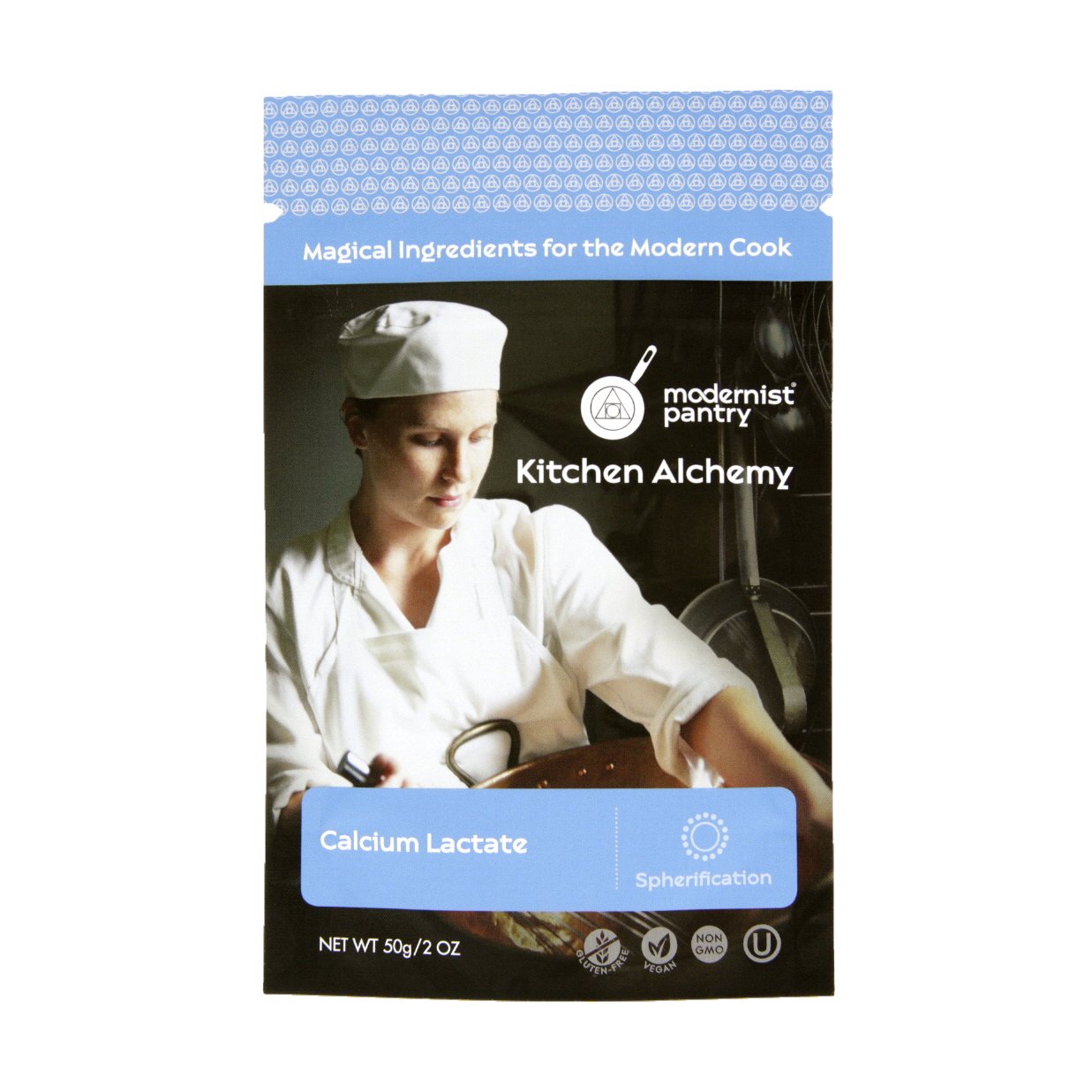 Sodium Alginate + Calcium Lactate Value Pack - Non-GMO Vegan OU Kosher Certified 100g / 4oz Bundle (2 items)