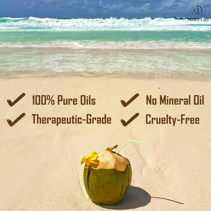 Vanilla Coconut Body Massage Oil – Hydrating & Nourishing (8.45 fl oz / 250 ml)