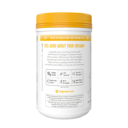 Vital Proteins Collagen Peptides Powder - Vanilla Coffee Creamer for Hair & Nails