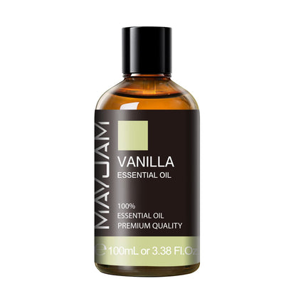 Vanilla Essential Oil 100ml | MAYJAM Premium (Gift Box) for Aromatherapy, Diffuser, Soap & Candle Making