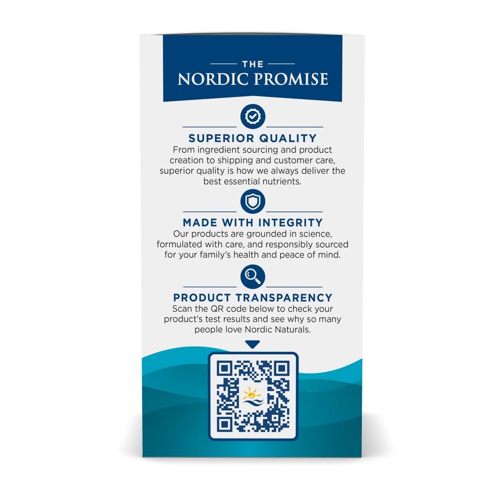 Nordic Naturals Algae DHA - 60 Soft Gels (30 Servings) | 500 mg Omega-3 DHA | Vegan Plant-Based DHA