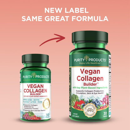 Vegan Collagen Builder – 30 Servings | Plant-Based Collagen Support