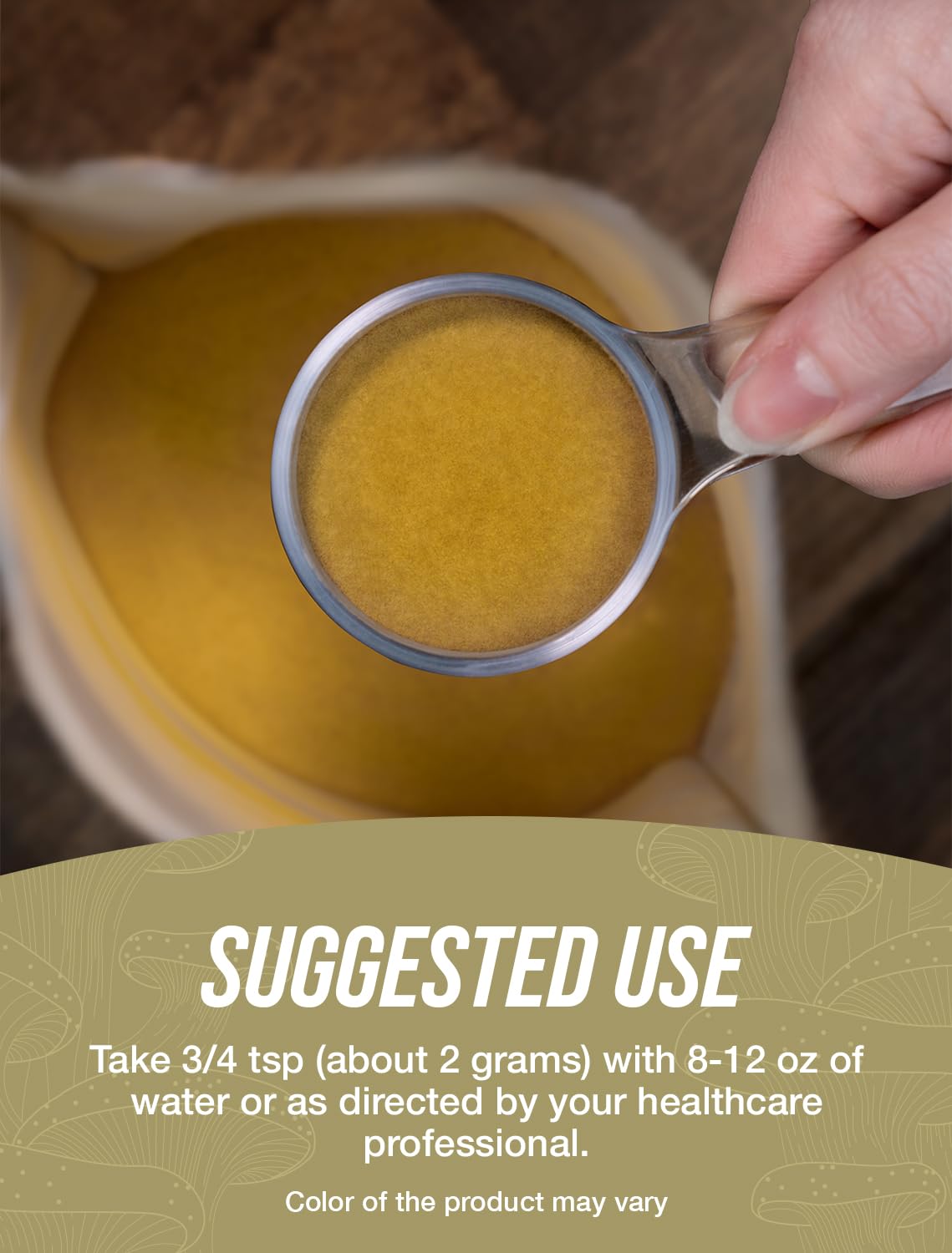 Cordyceps Mushroom Extract Powder – Cordyceps Sinensis, Vegan & Gluten Free | 2g per Serving, 250g | BulkSupplements.com