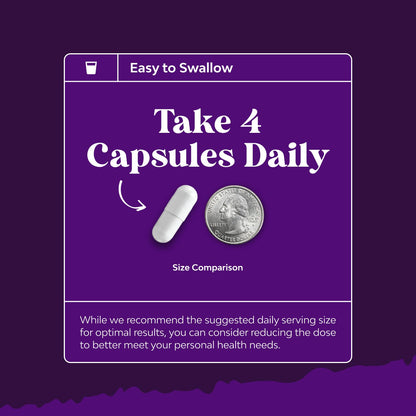 High Absorption Magnesium Glycinate 500mg Capsules | Sleep, Nerve & Muscle Support