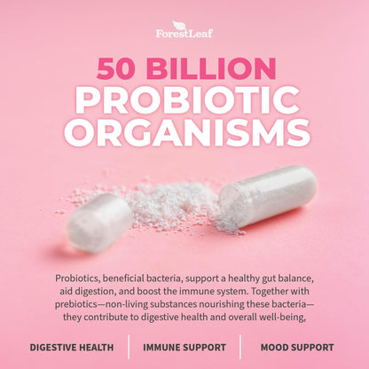 Probiotics for Women - 50B CFU, 26 Strains, 30 Caps