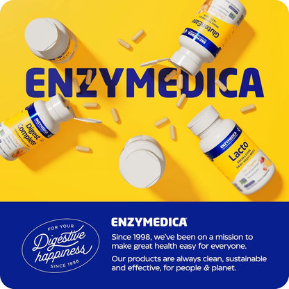 Enzymedica Candidase — Gentle Cleansing Enzymes for Gut Health, 120 Count