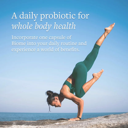 Clean Biome Probiotic for Gut Health - 45B CFU, 9-Strain Digestive Support, 30 Capsules