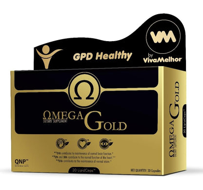Vegan Omega Gold: Plant-Based Omega 3, 6 & 9, 30 Capsules