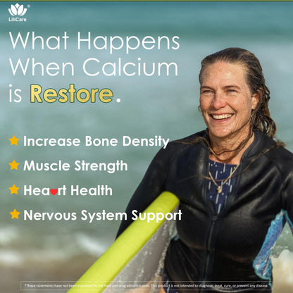 Plant Based Calcium Gummies 600mg | D3 K2 | Magnesium & Zinc | Sugar Free | Vegan