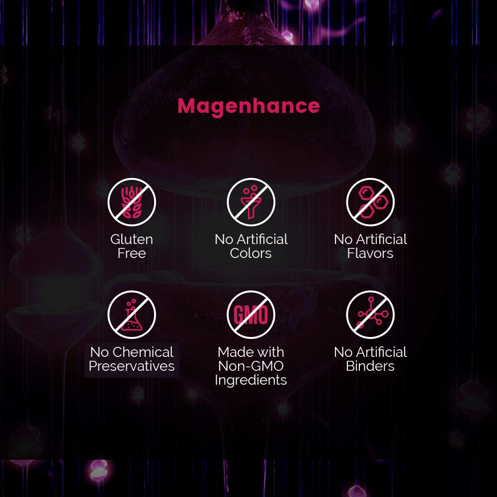 MagEnhance Magtein Magnesium Complex – Magnesium L-Threonate with Glycinate & Taurate (90 capsules)