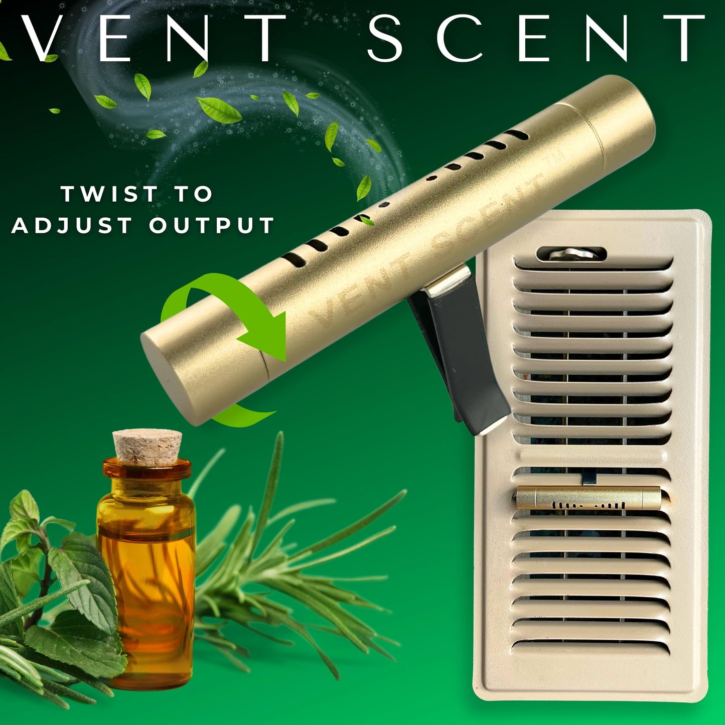 Vent Scent Whole Home Air Freshener | Custom Scent & Passive Diffuser