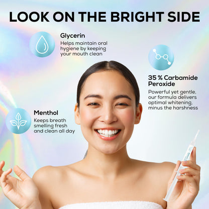 Venus Visage Teeth Whitening Gel Refill Kit (8 Pack) - 35% Carbamide Peroxide