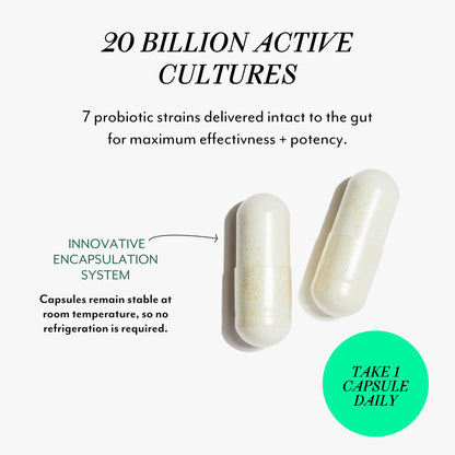 Veracity Metabolic Defense Probiotic – Digestive Health & Immunity (30 Capsules)