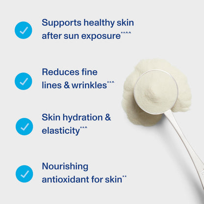 Vital Proteins Skin Complex Collagen – 20g Peptides, Vitamin C & Hyaluronic Acid, Unflavored 11.9oz