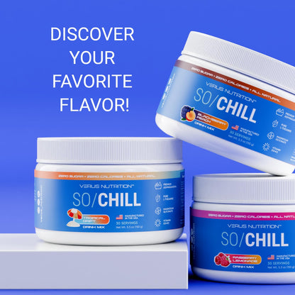 VERUS NUTRITION SoChill Powdered Drink Mix – Tropical Drift (No Sugar)