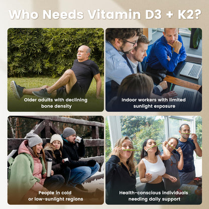 VEV Corefeel Vitamin D3 K2 (5000 IU / 100 mcg) – 300 Softgels | Coconut Oil