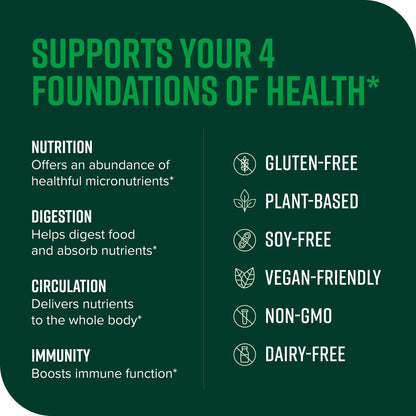 Vibrant Health Green Vibrance Vegan Superfood Powder 15 Servings