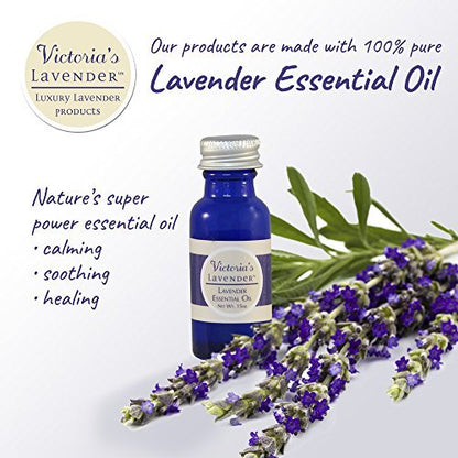 Victoria's Lavender Aromatherapy Pillow & Linen Mist – Made in USA (8 oz + 2 oz)