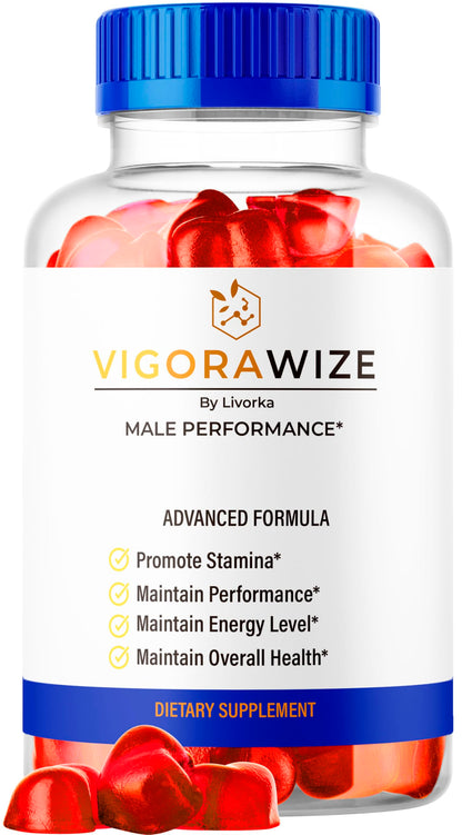 Vigorawize Gummies – Vigora Wize Advanced Formula & Vigorwise Gummies | 60 Gummies for 1 Month