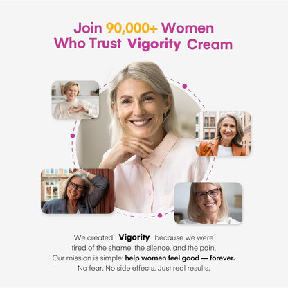 Vigority Bioidentical Estriol Cream for Women – Intimate Moisture Support (50g)