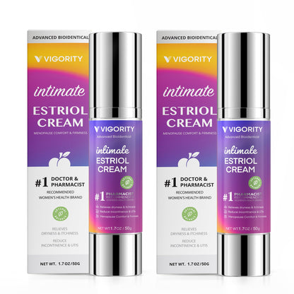 Vigority Estri Cream 2 Pack | Dual-Pack Moisturizing Cream for Daily Skin Care