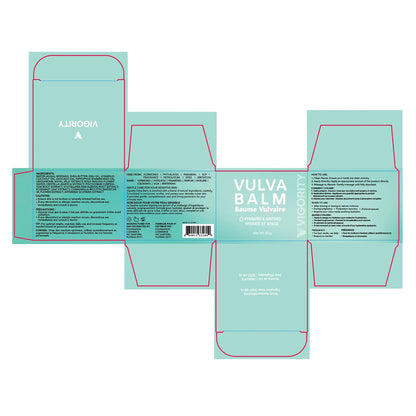 Vigority Vulva Balm – Estrogen-Free, Natural Vaginal Moisturizer for Dryness & Discomfort