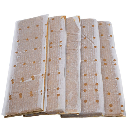 Village Gift Importers Pollen Patties for Beekeeping – 15% Pollen, 15.5% Protein (Five Pack, 5 Count)