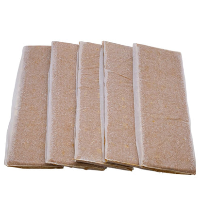 Village Gift Importers Pollen Patties for Beekeeping – 15% Pollen, 15.5% Protein (Five Pack, 5 Count)