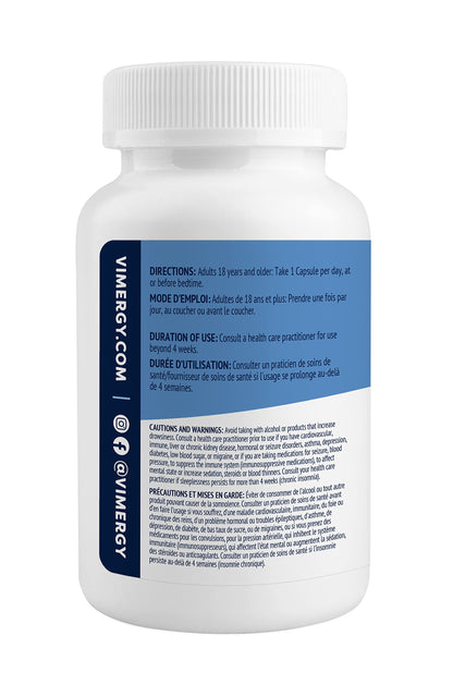 Vimergy Melatonin – Natural Sleep Aid (5 mg) – 120 Capsules | Non-GMO, Gluten-Free, Vegan, Kosher, Soy-Free, Paleo