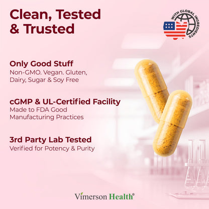 Vimerson Health Turmeric Curcumin with Tart Cherry & Celery Seed – 180 Capsules