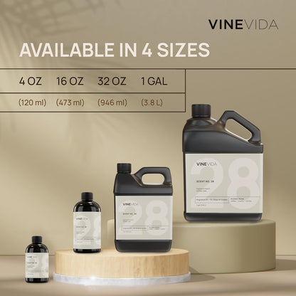 VINEVIDA Caribbean Breeze Fragrance Oil for Cold Air Diffusers - 4 Fl Oz | Diffuser Refills & Room Spray