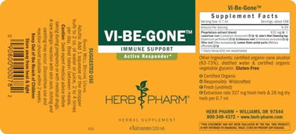 Herb Pharm Virattack Liquid Herbal Formula with Lomatium – Immune Support, 4 oz