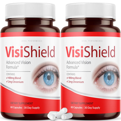 Visishield Advanced Vision Formula – Eyes Supplement (120 Capsules) – 2 Pack